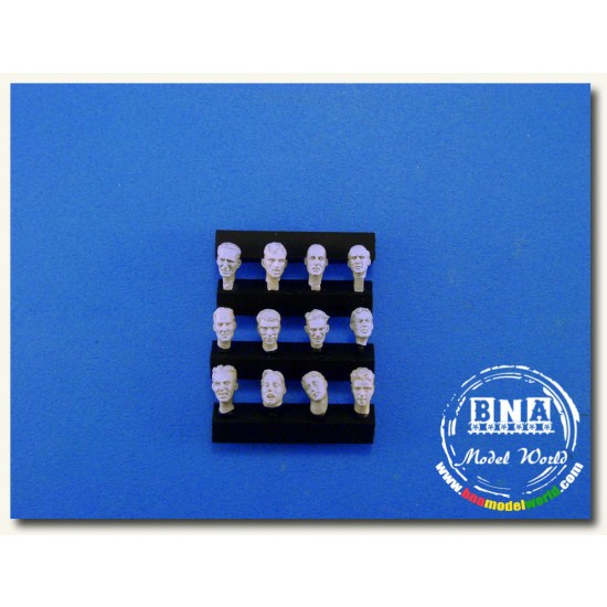 1/35 Generic Heads Set (12pcs) 1/35 Generic Heads Set (12pcs)