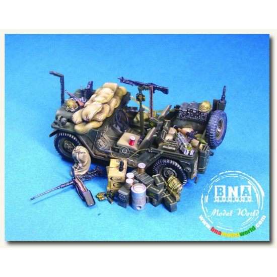 1/35 M151 Military Utility Tactical Truck (MUTT) Accessories Set (Vietnam) 1/35 M151 Military Utility Tactical Truck (MUTT) Accessories Set (Vietnam)