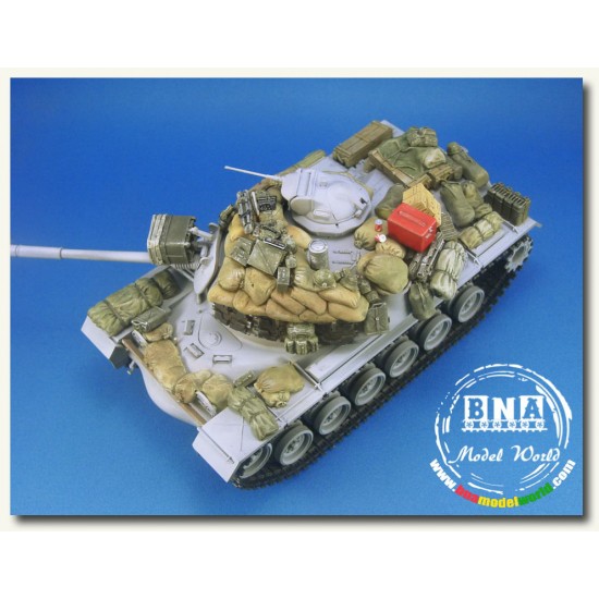 1/35 M48A3 Patton MBT Vietnam Stowage set 1/35 M48A3 Patton MBT Vietnam Stowage set