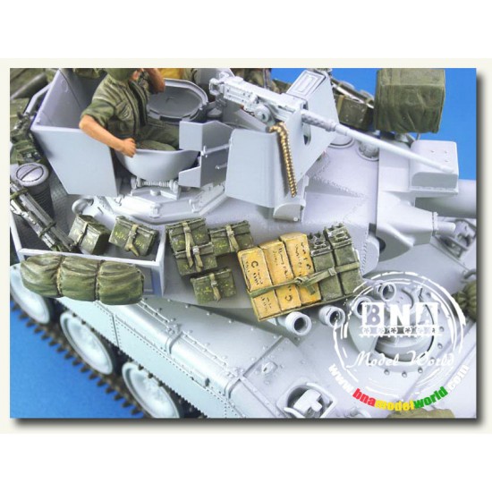 1/35 M551 Sheridan Light Tank Accessories Set (Vietnam) (figures Not included) 1/35 M551 Sheridan Light Tank Accessories Set (Vietnam) (figures Not included)