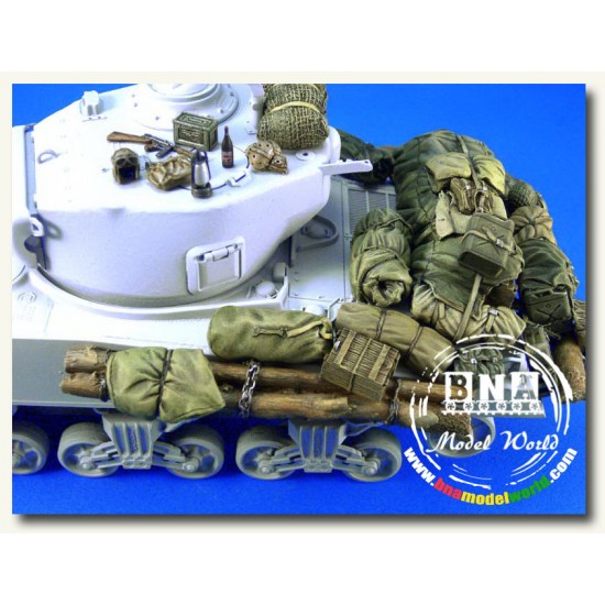 1/35 US Sherman Stowage set 1/35 US Sherman Stowage set