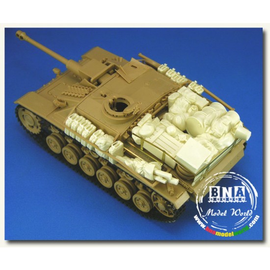 1/35 German Stug.III Stowage set (includes Photo-etched parts) 1/35 German Stug.III Stowage set (includes Photo-etched parts)