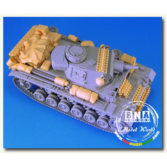 1/35 German Panzer.III SdKfz.141 Stowage set 1/35 German Panzer.III SdKfz.141 Stowage set