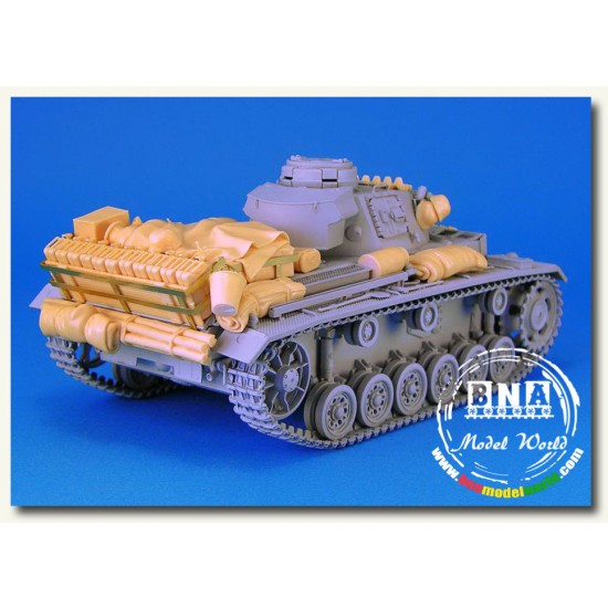 1/35 German Panzer.III SdKfz.141 Stowage set 1/35 German Panzer.III SdKfz.141 Stowage set