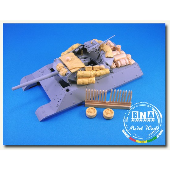 1/35 M10 Tank Destroyer Stowage Set (Small) for AFV Club/Academy kits 1/35 M10 Tank Destroyer Stowage Set (Small) for AFV Club/Academy kits