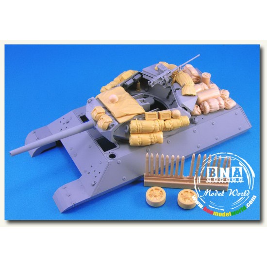 1/35 M10 Tank Destroyer Stowage Set (Small) for AFV Club/Academy kits 1/35 M10 Tank Destroyer Stowage Set (Small) for AFV Club/Academy kits