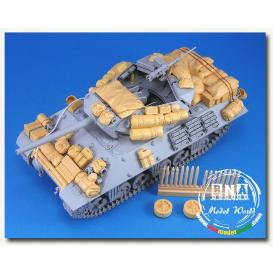 1/35 M10 Tank Destroyer Stowage Set (Large) for AFV Club/Academy kits 1/35 M10 Tank Destroyer Stowage Set (Large) for AFV Club/Academy kits