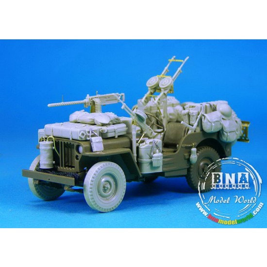 1/35 SAS Jeep Conversion Set (enough for 2 Vehicles) for Tamiya kit 1/35 SAS Jeep Conversion Set (enough for 2 Vehicles) for Tamiya kit