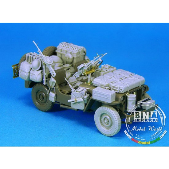 1/35 SAS Jeep Conversion Set (enough for 2 Vehicles) for Tamiya kit 1/35 SAS Jeep Conversion Set (enough for 2 Vehicles) for Tamiya kit