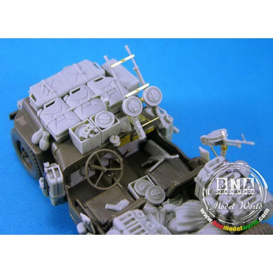 1/35 SAS Jeep Conversion Set (enough for 2 Vehicles) for Tamiya kit 1/35 SAS Jeep Conversion Set (enough for 2 Vehicles) for Tamiya kit