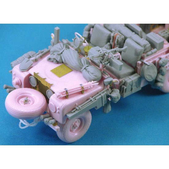 1/35 S.A.S Land Rover Pink Panther Update and Stowage set for Tamiya kit #35076