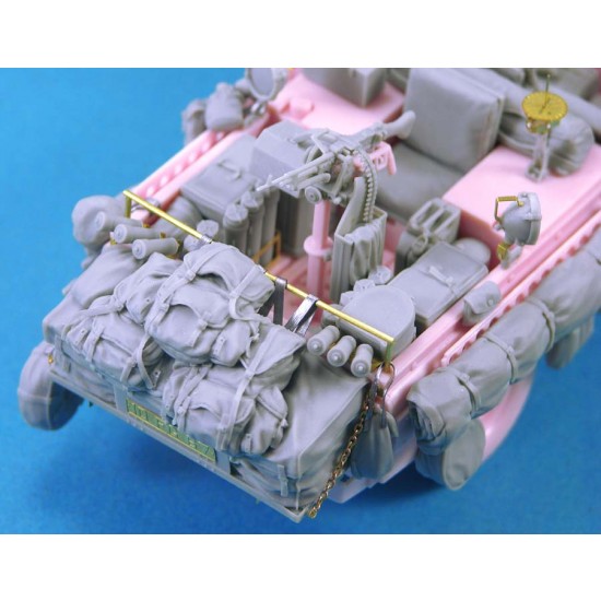 1/35 S.A.S Land Rover Pink Panther Update and Stowage set for Tamiya kit #35076 1/35 S.A.S Land Rover Pink Panther Update and Stowage set for Tamiya kit #35076