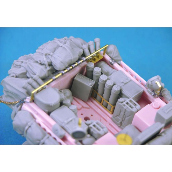 1/35 S.A.S Land Rover Pink Panther Update and Stowage set for Tamiya kit #35076 1/35 S.A.S Land Rover Pink Panther Update and Stowage set for Tamiya kit #35076