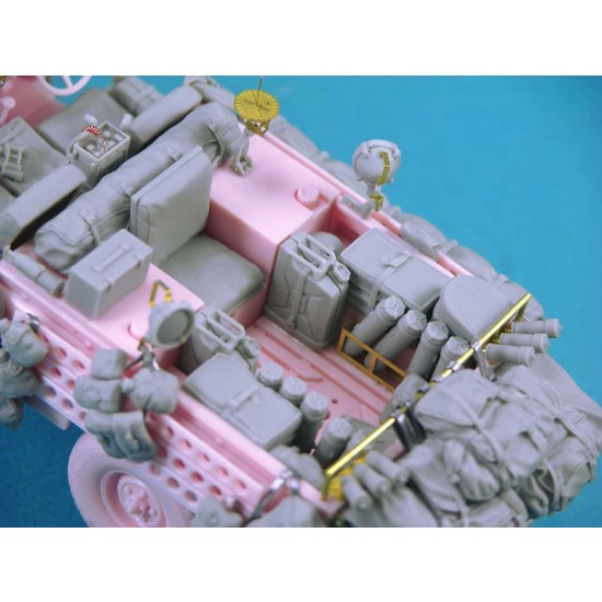 1/35 S.A.S Land Rover Pink Panther Update and Stowage set for Tamiya kit #35076 1/35 S.A.S Land Rover Pink Panther Update and Stowage set for Tamiya kit #35076