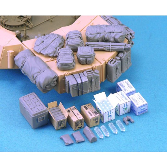 1/35 Leopard C2 (MEXAS) Stowage Set 1/35 Leopard C2 (MEXAS) Stowage Set