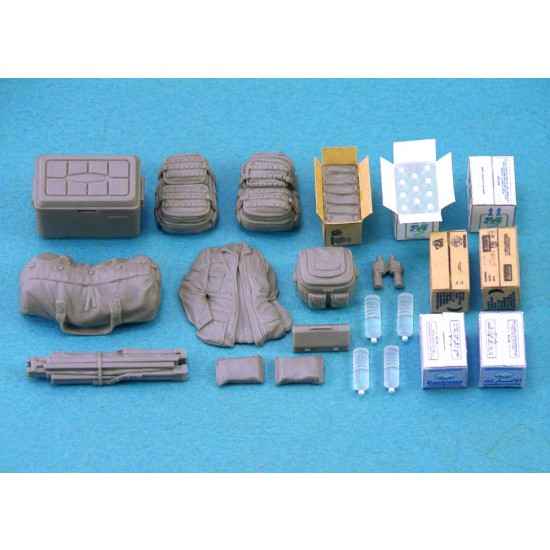 1/35 Leopard C2 (MEXAS) Stowage Set 1/35 Leopard C2 (MEXAS) Stowage Set