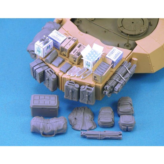1/35 Leopard C2 (MEXAS) Stowage Set 1/35 Leopard C2 (MEXAS) Stowage Set