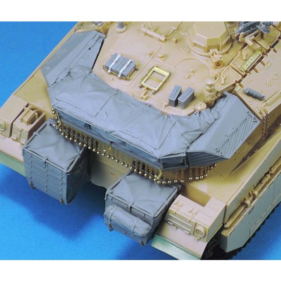 1/35 Merkava MK.IID Turret/Hull Basket Set for Academy #13286 kit (Resin+PE) 1/35 Merkava MK.IID Turret/Hull Basket Set for Academy #13286 kit (Resin+PE)