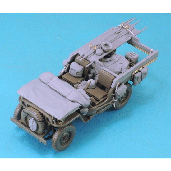 1/35 Willys Ambulance Conversion Set w/Decals (Resin+PE) 1/35 Willys Ambulance Conversion Set w/Decals (Resin+PE)