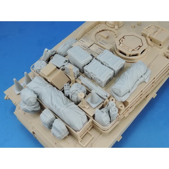 1/35 M1A2 Stowage set Vol. 2 1/35 M1A2 Stowage set Vol. 2