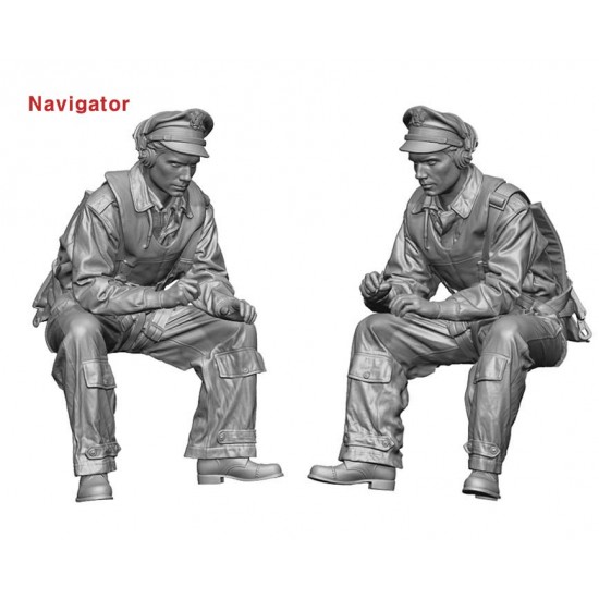 1/32 Boeing B-17 Flying Fortress Crew Set (8 figures) 1/32 Boeing B-17 Flying Fortress Crew Set (8 figures)