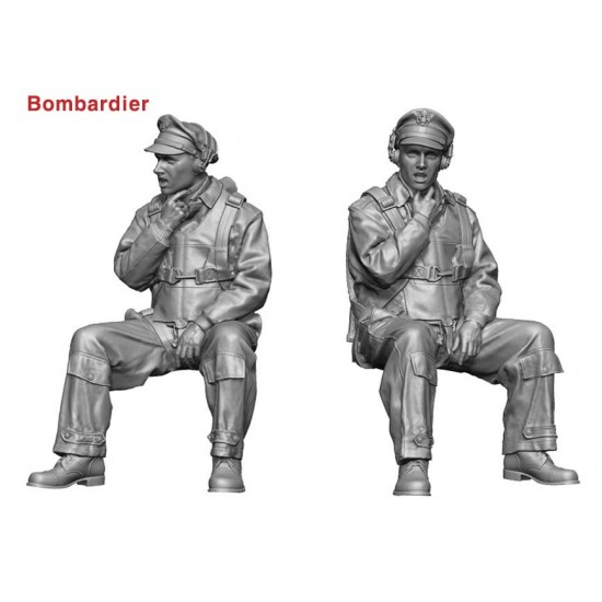 1/32 Boeing B-17 Flying Fortress Crew Set (8 figures) 1/32 Boeing B-17 Flying Fortress Crew Set (8 figures)