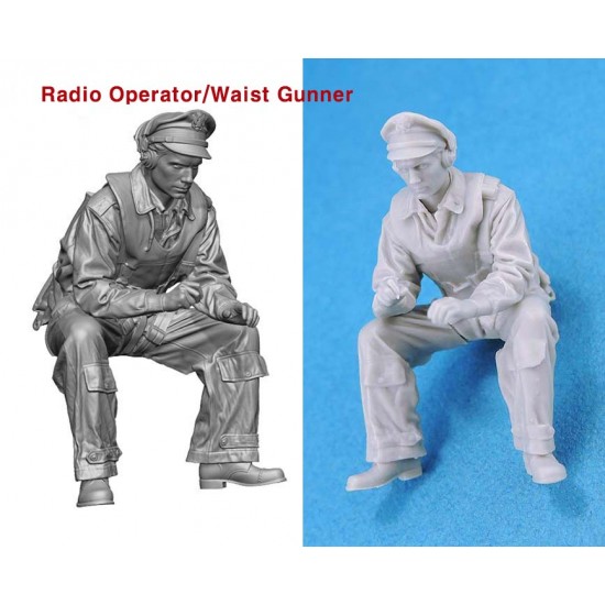 1/32 B-25 Mitchell Early Crew set (5 figures) 1/32 B-25 Mitchell Early Crew set (5 figures)