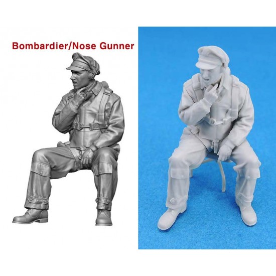 1/32 B-25 Mitchell Early Crew set (5 figures) 1/32 B-25 Mitchell Early Crew set (5 figures)