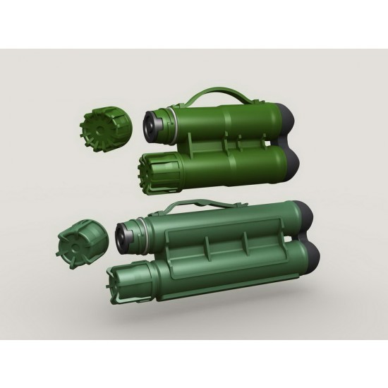 1/35 Carl-Gustaf Twin Containers and Ammunition set 1/35 Carl-Gustaf Twin Containers and Ammunition set