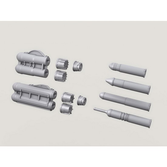 1/35 Carl-Gustaf Twin Containers and Ammunition set 1/35 Carl-Gustaf Twin Containers and Ammunition set