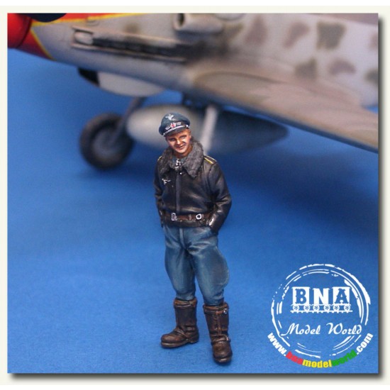 1/48 WWII Luftwaffe Pilot (Erich Hartmann) 1/48 WWII Luftwaffe Pilot (Erich Hartmann)