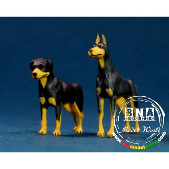 1/48 Dogs Set (x2) 1/48 Dogs Set (x2)
