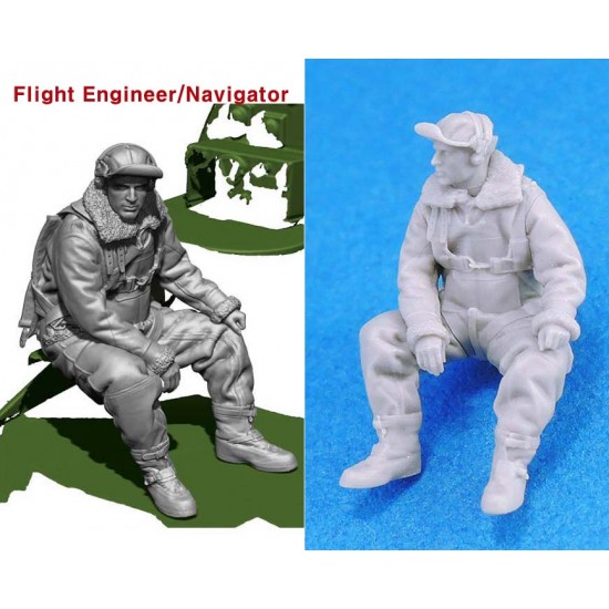 1/48 B-25 Mitchell Early Crew set (5 figures) 1/48 B-25 Mitchell Early Crew set (5 figures)