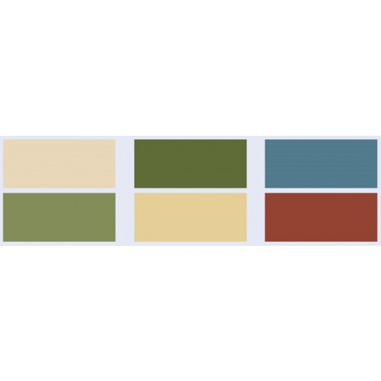 Acrylic Paint Set - WWII Italian Regio Esercito Uniforms (22ml x 6) Acrylic Paint Set - WWII Italian Regio Esercito Uniforms (22ml x 6)