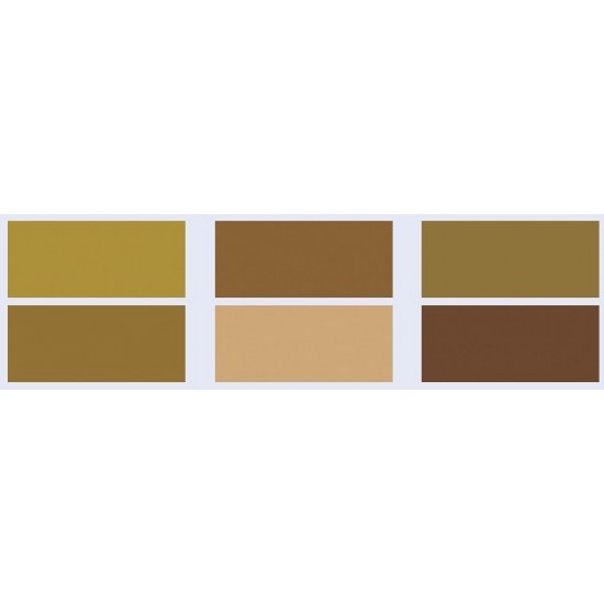 Acrylic Paint Set - WWII US Army Uniforms 1 (22ml x 6) Acrylic Paint Set - WWII US Army Uniforms 1 (22ml x 6)