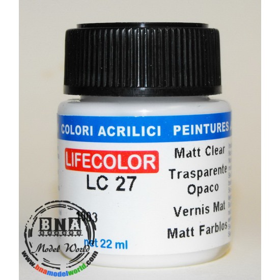 Acrylic Paint - Matt Clear (22ml) Acrylic Paint - Matt Clear (22ml)