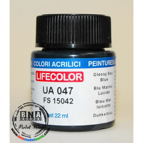 Acrylic Paint - Glossy Sea Blue (22ml) FS 35164 Acrylic Paint - Glossy Sea Blue (22ml) FS 35164