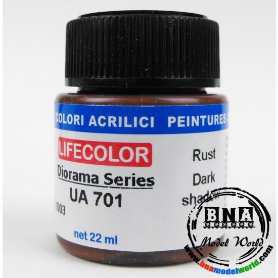 Acrylic Paint - Rust Dark Shadow (22ml) Acrylic Paint - Rust Dark Shadow (22ml)