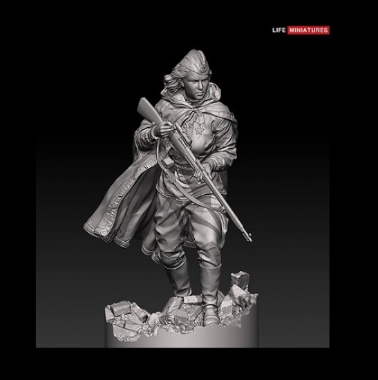 1/35 WWII Red Army Female Sniper 1/35 WWII Red Army Female Sniper