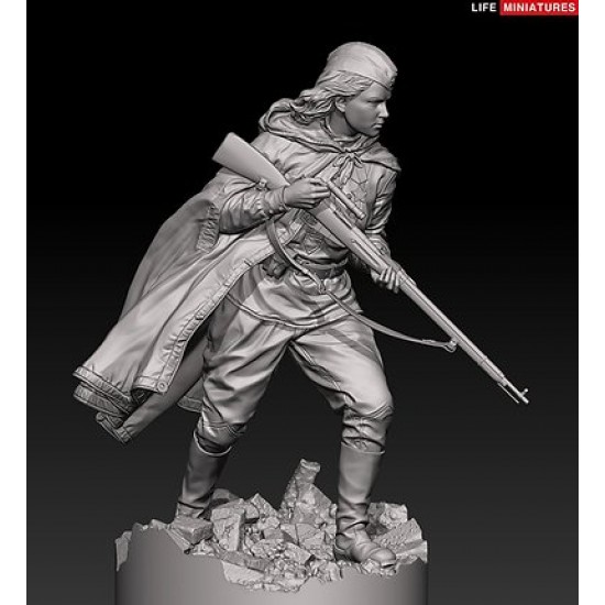 1/35 WWII Red Army Female Sniper 1/35 WWII Red Army Female Sniper