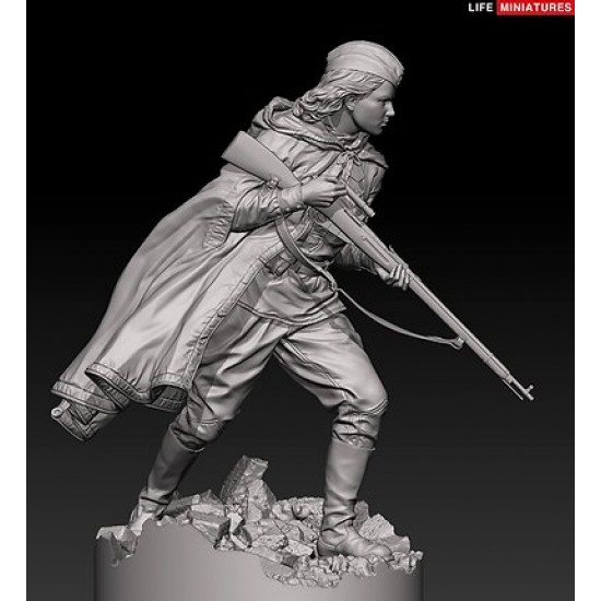 1/35 WWII Red Army Female Sniper 1/35 WWII Red Army Female Sniper