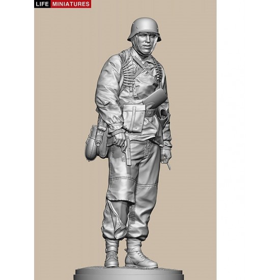 1/16 Ambush at Poteau - MG 42 Gunner of KG Hansen, Battle of the Bulge 1944 1/16 Ambush at Poteau - MG 42 Gunner of KG Hansen, Battle of the Bulge 1944