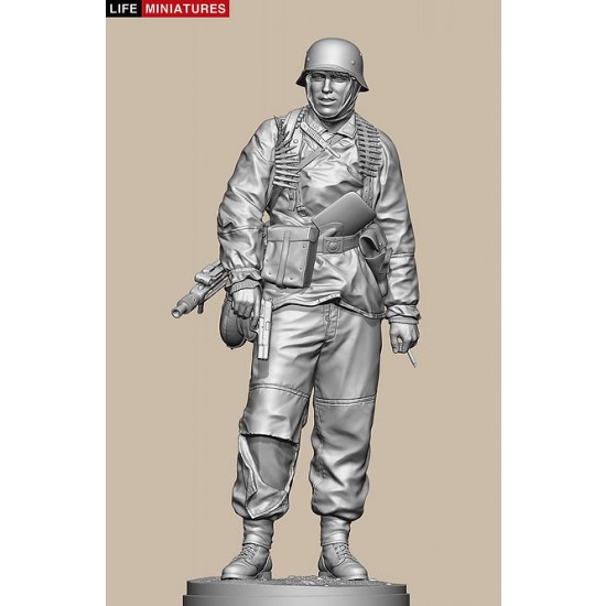 1/16 Ambush at Poteau - MG 42 Gunner of KG Hansen, Battle of the Bulge 1944 1/16 Ambush at Poteau - MG 42 Gunner of KG Hansen, Battle of the Bulge 1944
