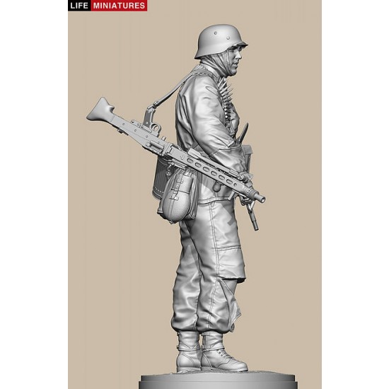 200mm Ambush at Poteau - MG 42 Gunner of KG Hansen, Battle of the Bulge 1944 200mm Ambush at Poteau - MG 42 Gunner of KG Hansen, Battle of the Bulge 1944