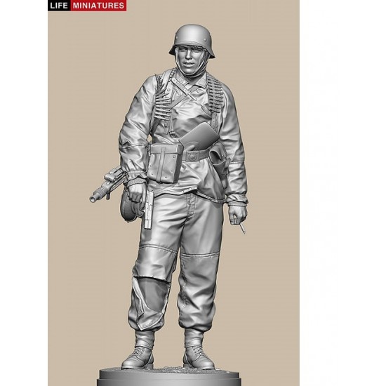 1/35 Ambush at Poteau - MG 42 Gunner of KG Hansen, Battle of the Bulge 1944 1/35 Ambush at Poteau - MG 42 Gunner of KG Hansen, Battle of the Bulge 1944