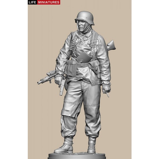 1/35 Ambush at Poteau - MG 42 Gunner of KG Hansen, Battle of the Bulge 1944 1/35 Ambush at Poteau - MG 42 Gunner of KG Hansen, Battle of the Bulge 1944