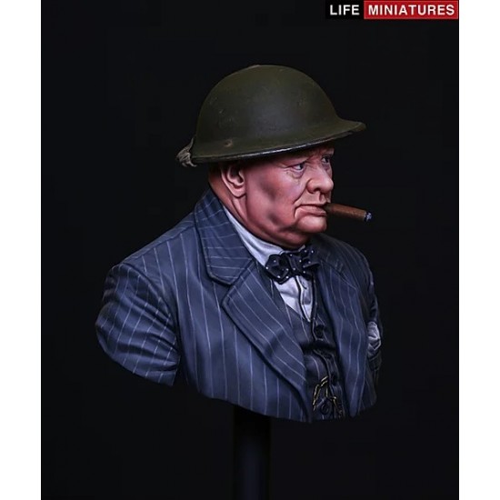 1/10 Never Surrender British Prime Minister Winston Churchill Bust 1/10 Never Surrender British Prime Minister Winston Churchill Bust