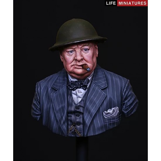 1/10 Never Surrender British Prime Minister Winston Churchill Bust 1/10 Never Surrender British Prime Minister Winston Churchill Bust
