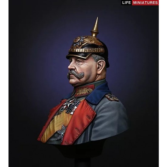 1/10 Paul von Hindenburg Resin Bust 1/10 Paul von Hindenburg Resin Bust