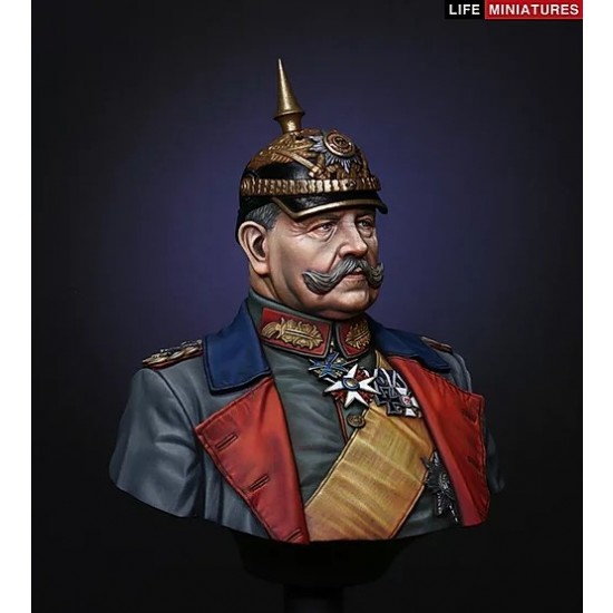 1/10 Paul von Hindenburg Resin Bust 1/10 Paul von Hindenburg Resin Bust